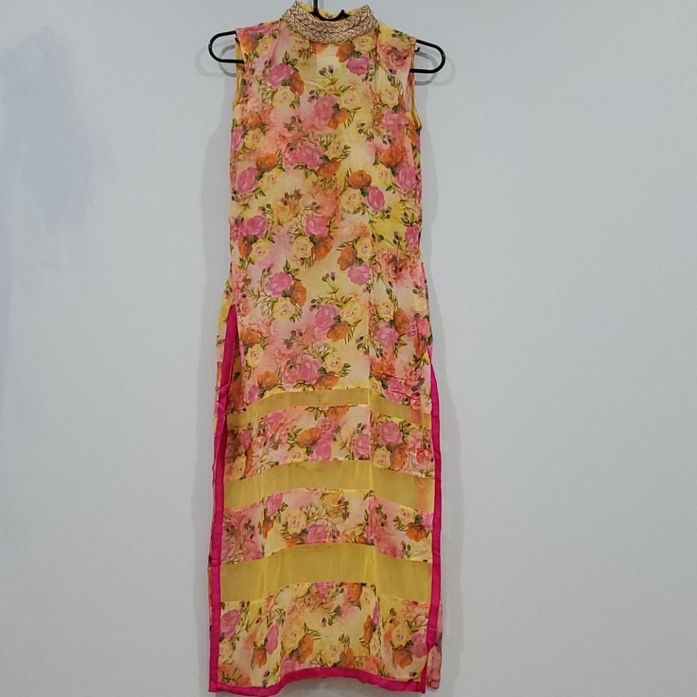 Womens designer long straight dress